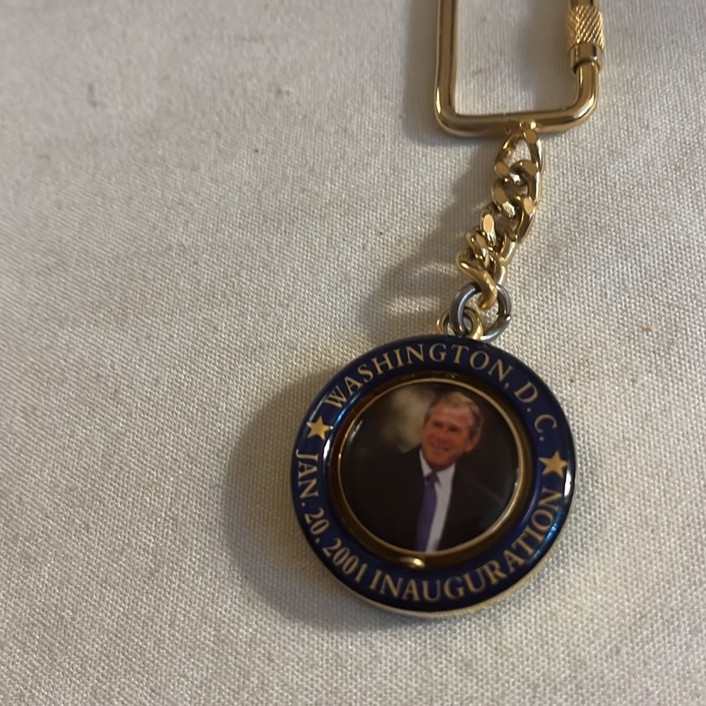 Key Chain George Bush Inaugurationn unisex - Picture 3 of 3